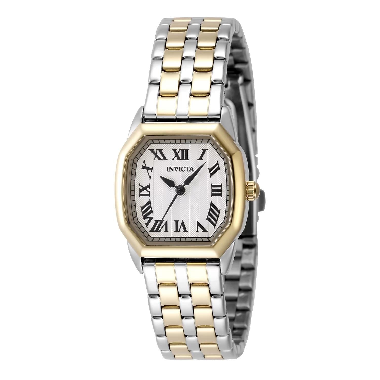 Invicta Men's 48958 Wildflower Quartz 3 Hand Silver Dial Watch
