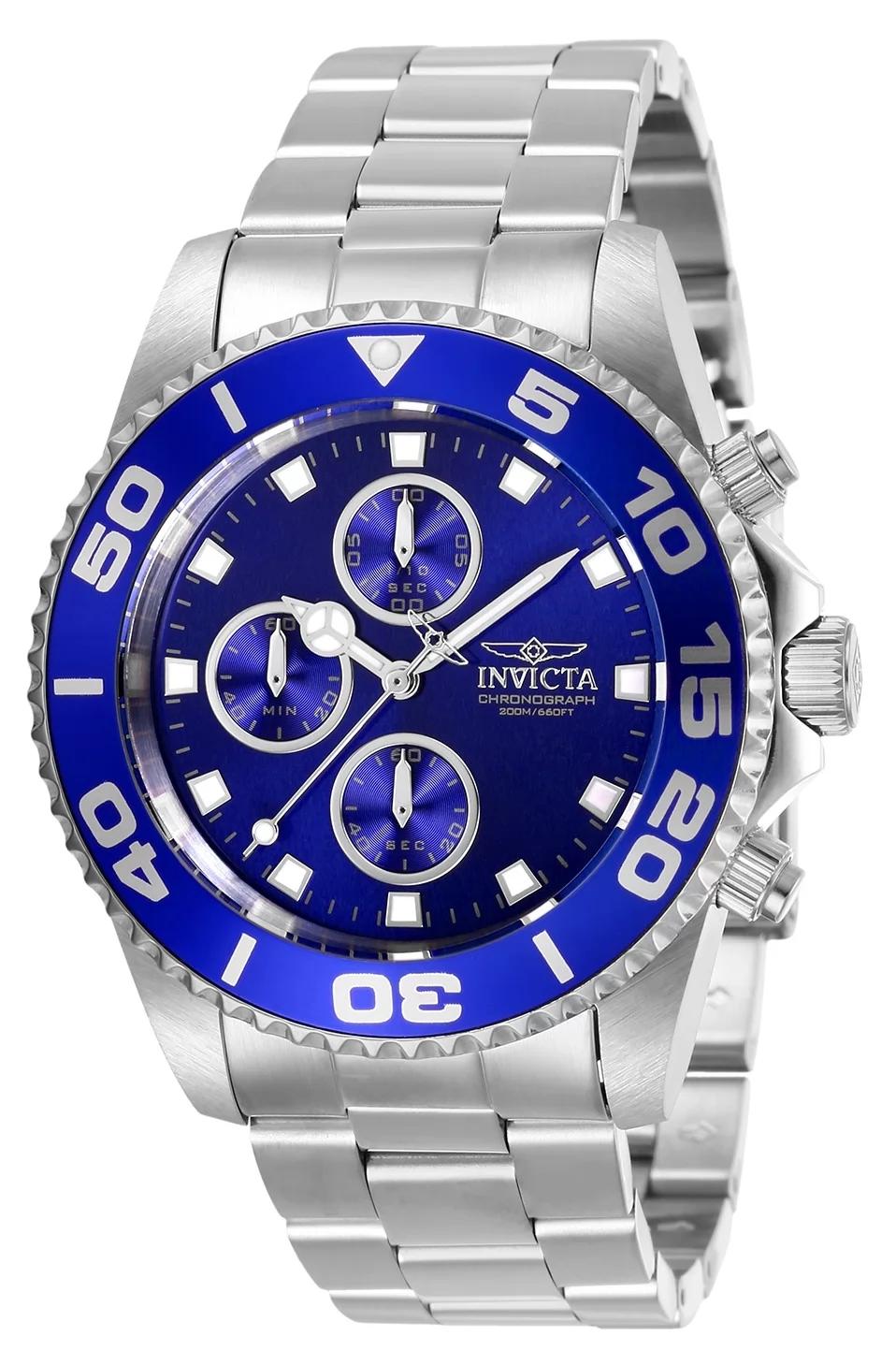 Invicta Men's 28690 Pro Diver Quartz Multifunction Blue Dial Watch
