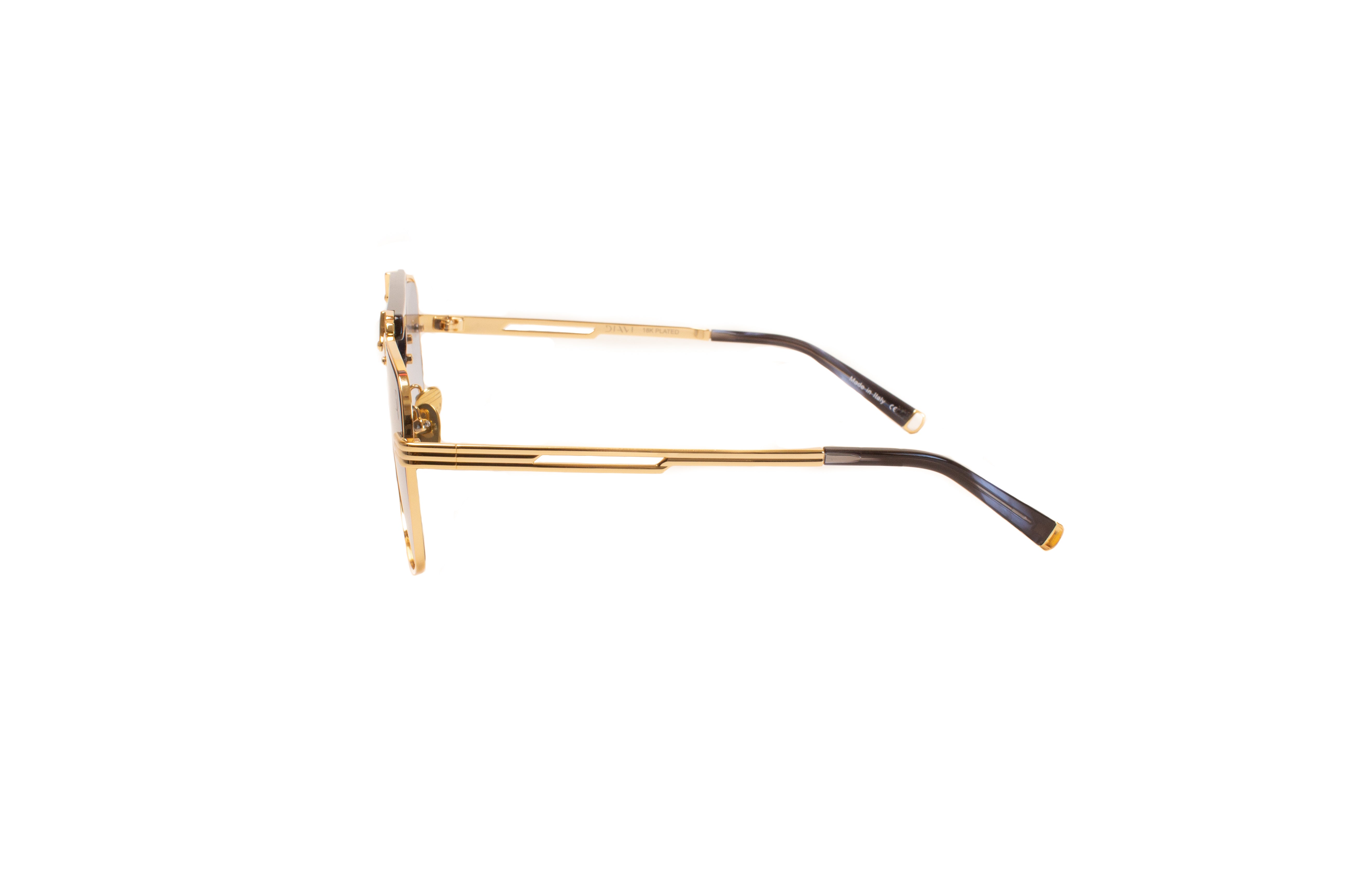 Diavi ASTOR GOLD BLUE HORN/BLUE GLD FLASH GOLD PLATED 18K 0