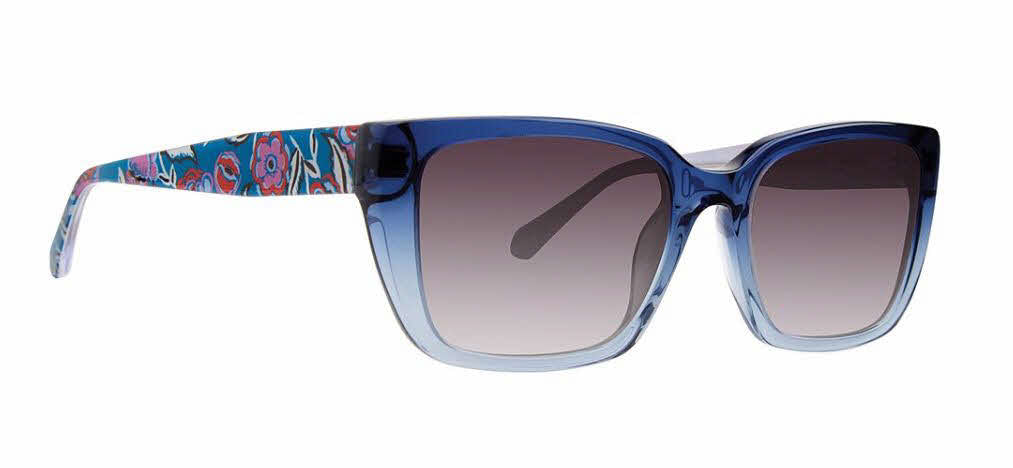Vera Bradley WEKIVA BUBBLY FLOWERS BLUE 54mm