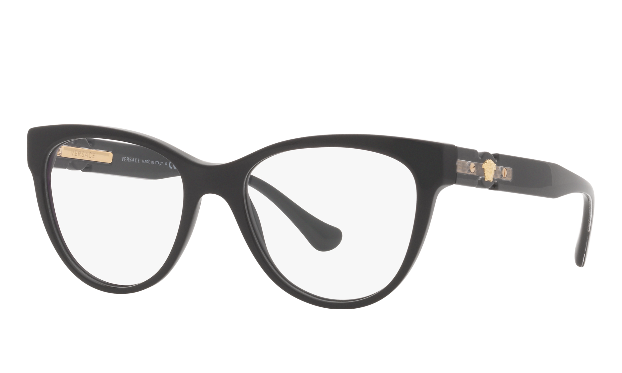 VERSACE 0VE3304-BLACK-GB1-53