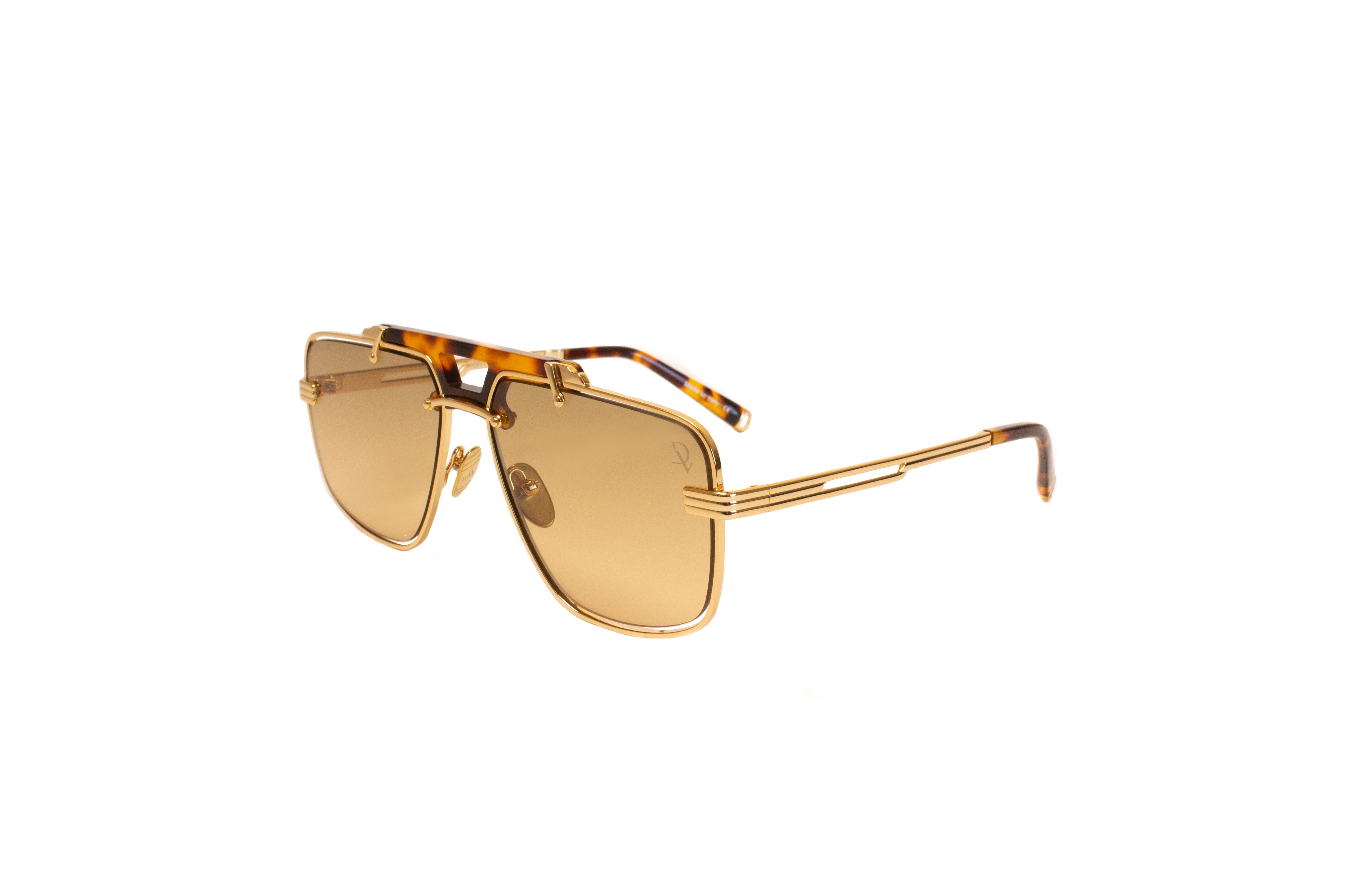 Diavi ASTOR GOLD TORT W/ BROWN GRADIENT GOLD PLATED 18K 0