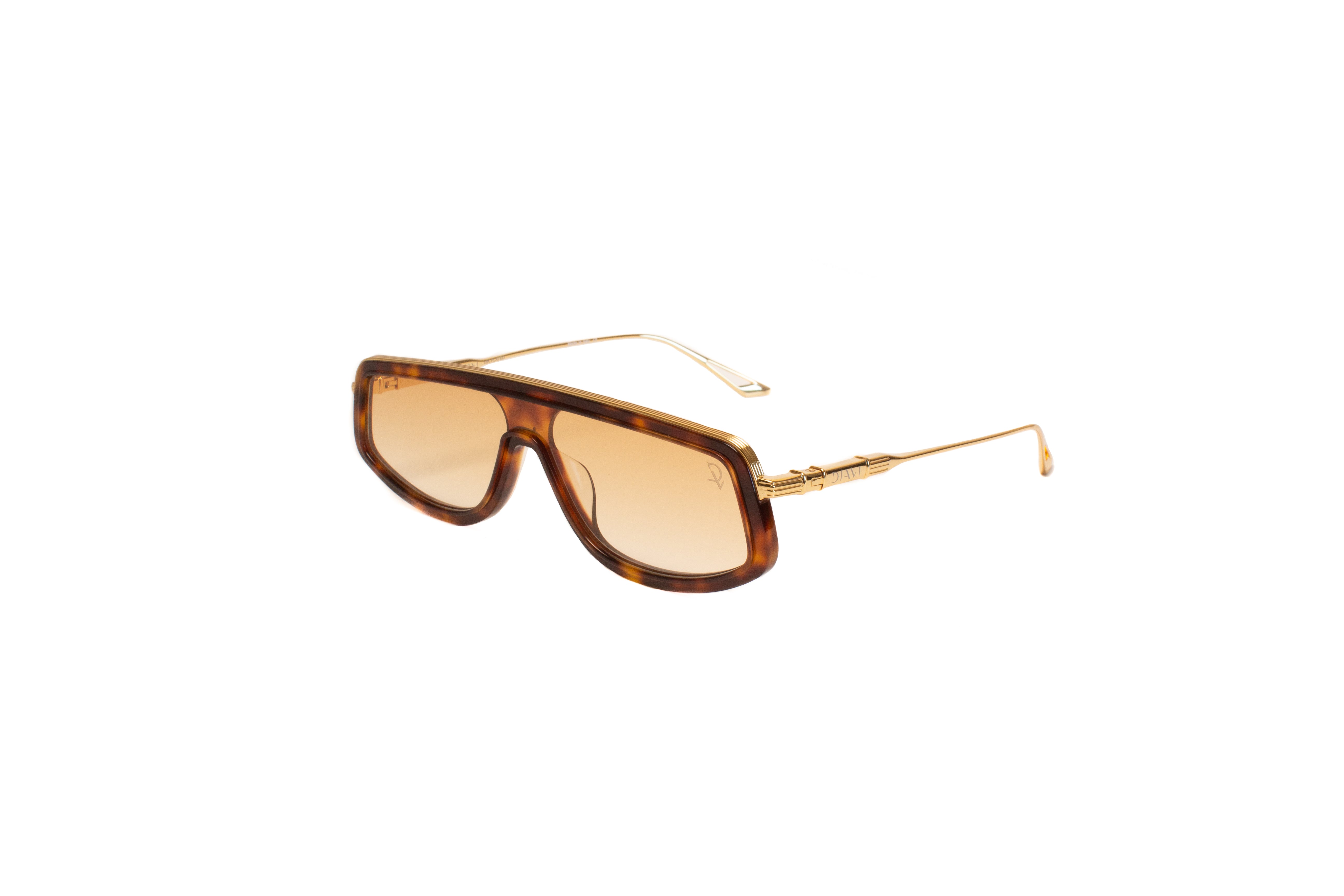 Diavi HALF MOON TORT GOLD/BROWN GRADIENT GOLD PLATED 18K 0