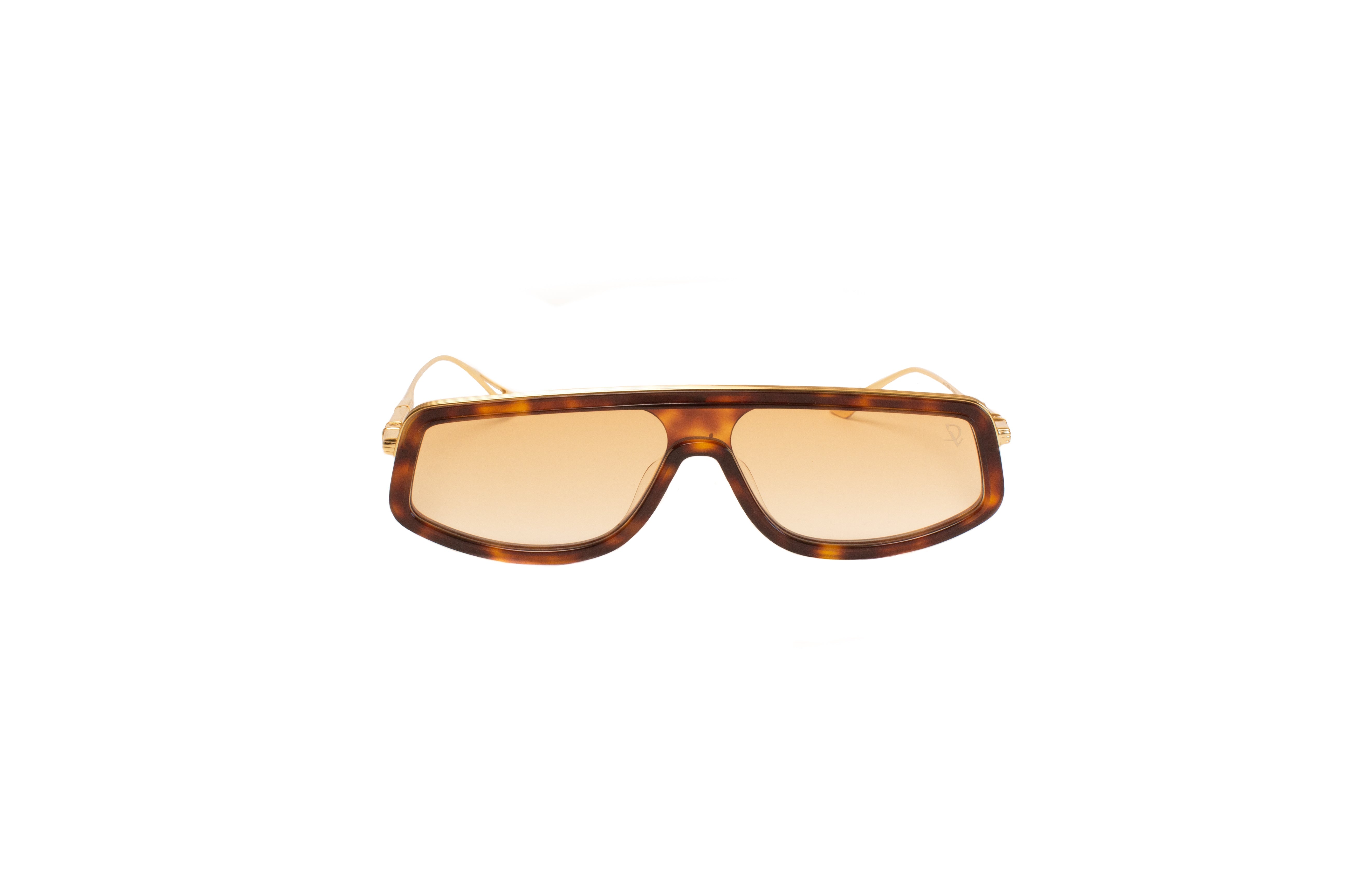 Diavi HALF MOON TORT GOLD/BROWN GRADIENT GOLD PLATED 18K 0