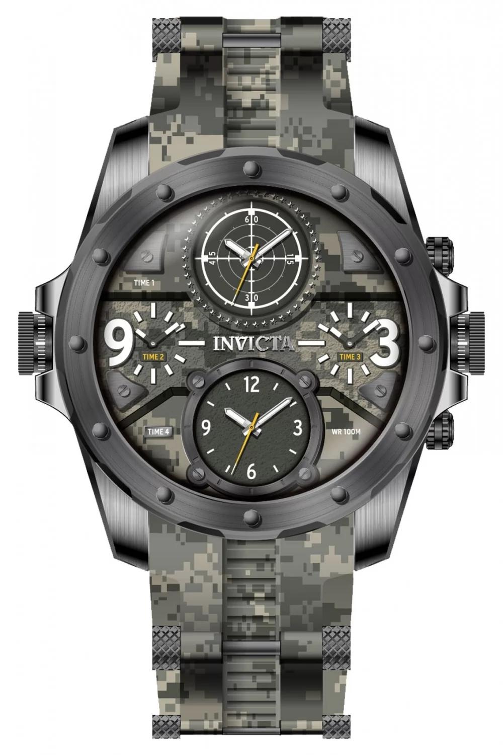Invicta Men's 43768 Coalition Forces Quartz PC20S Camouflage Dial Watch