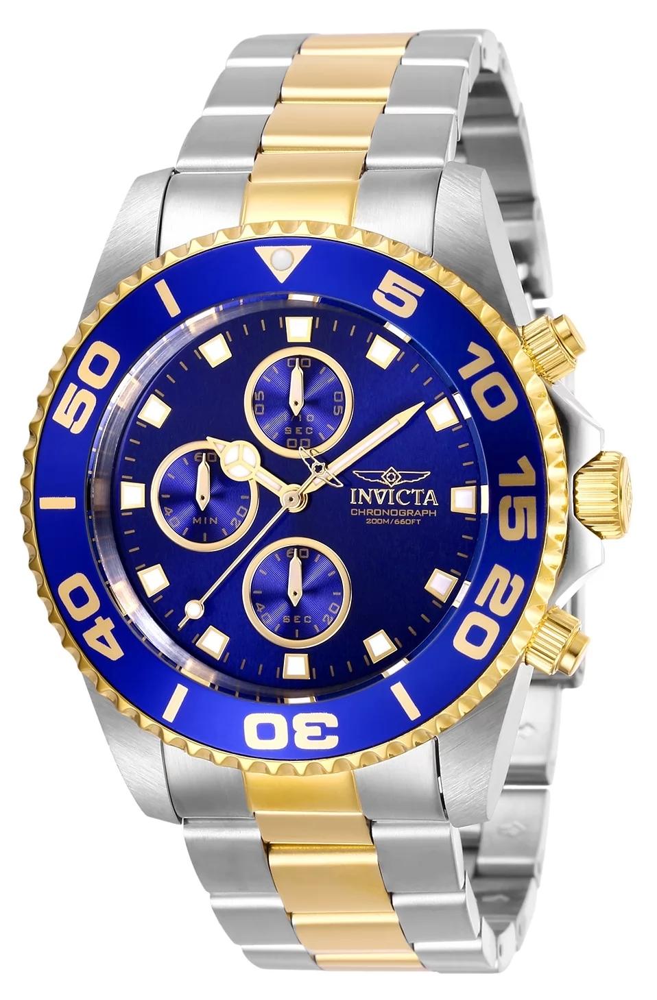 Invicta Men's 28692 Pro Diver Quartz Multifunction Blue Dial Watch