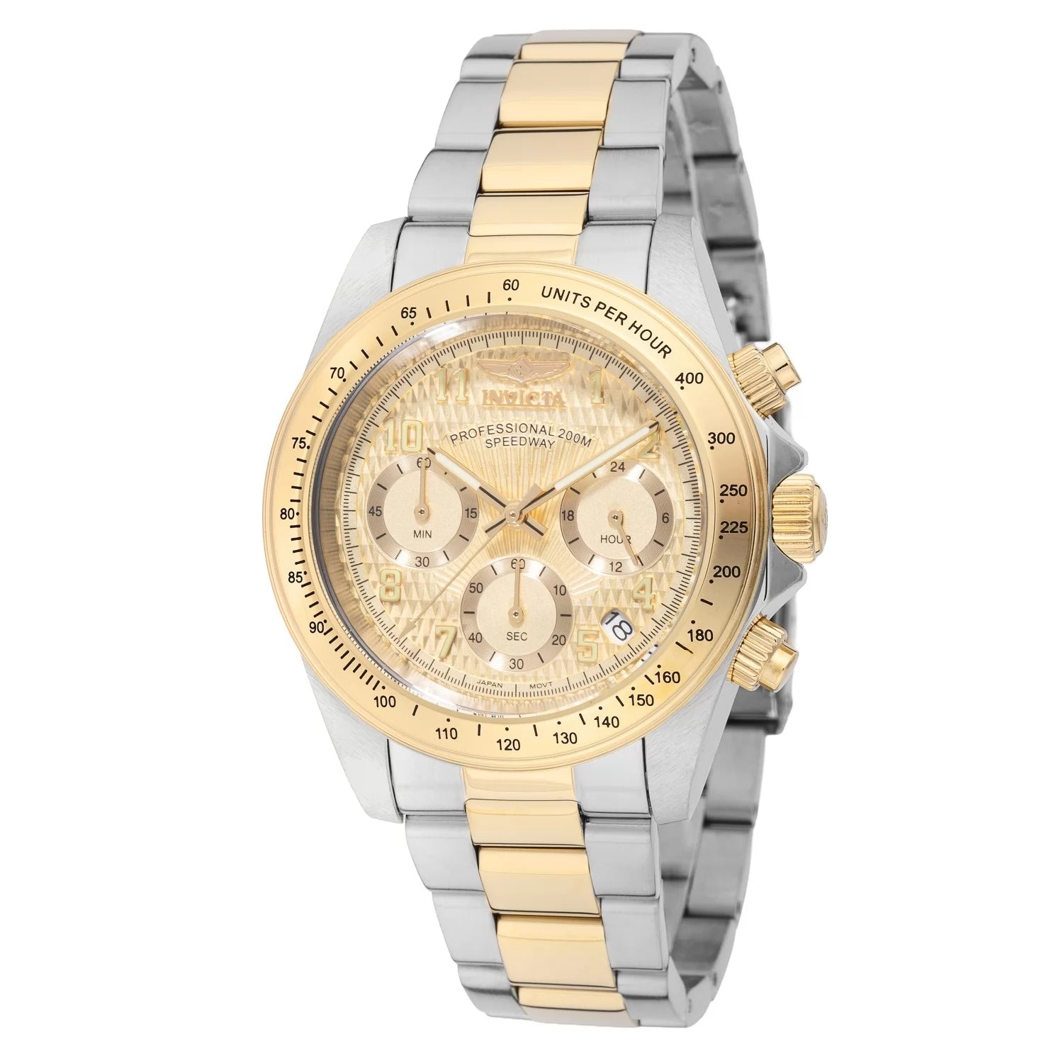 Invicta Men's 49908 Speedway Quartz VD53B-14 Gold Dial Watch