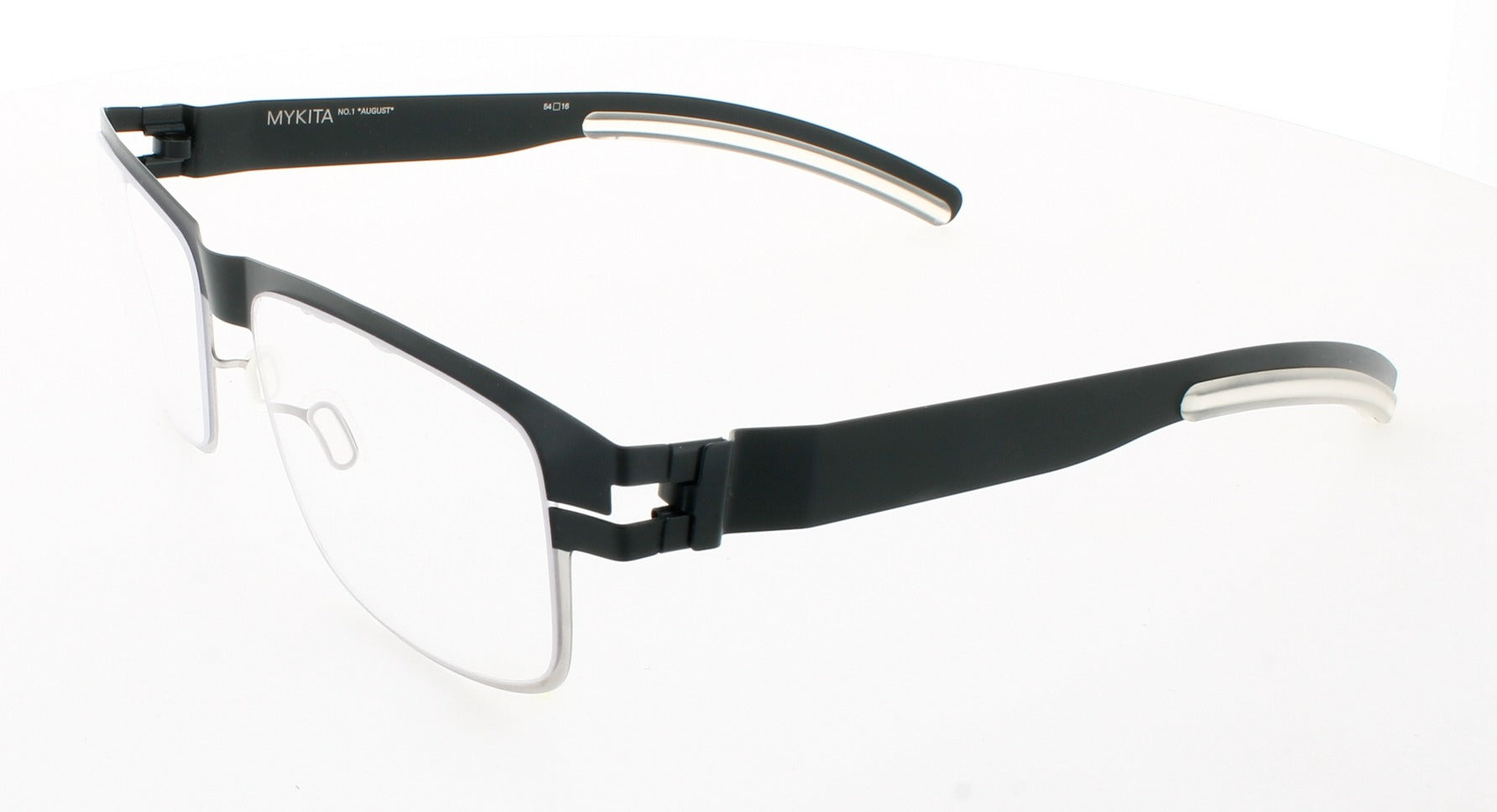 Mykita NO1-AUGUST-SILVER-FOREST-GRN 0mm