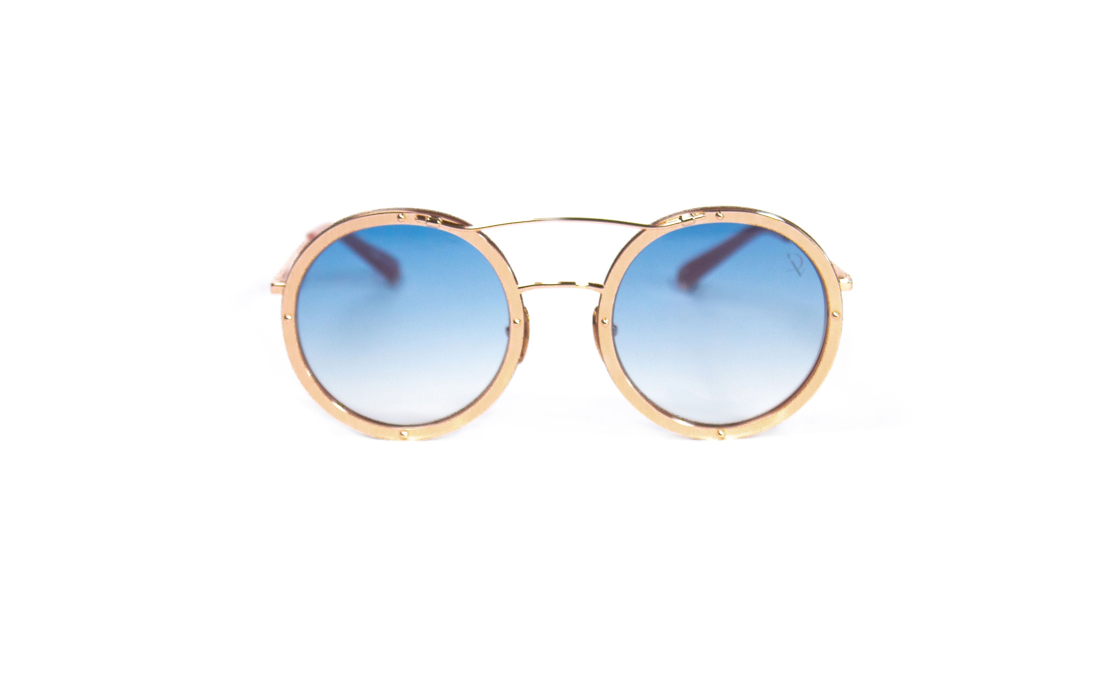 Diavi SOLITAIRE ROSE GOLD BLUE GRADIENT GOLD PLATED 18K 0