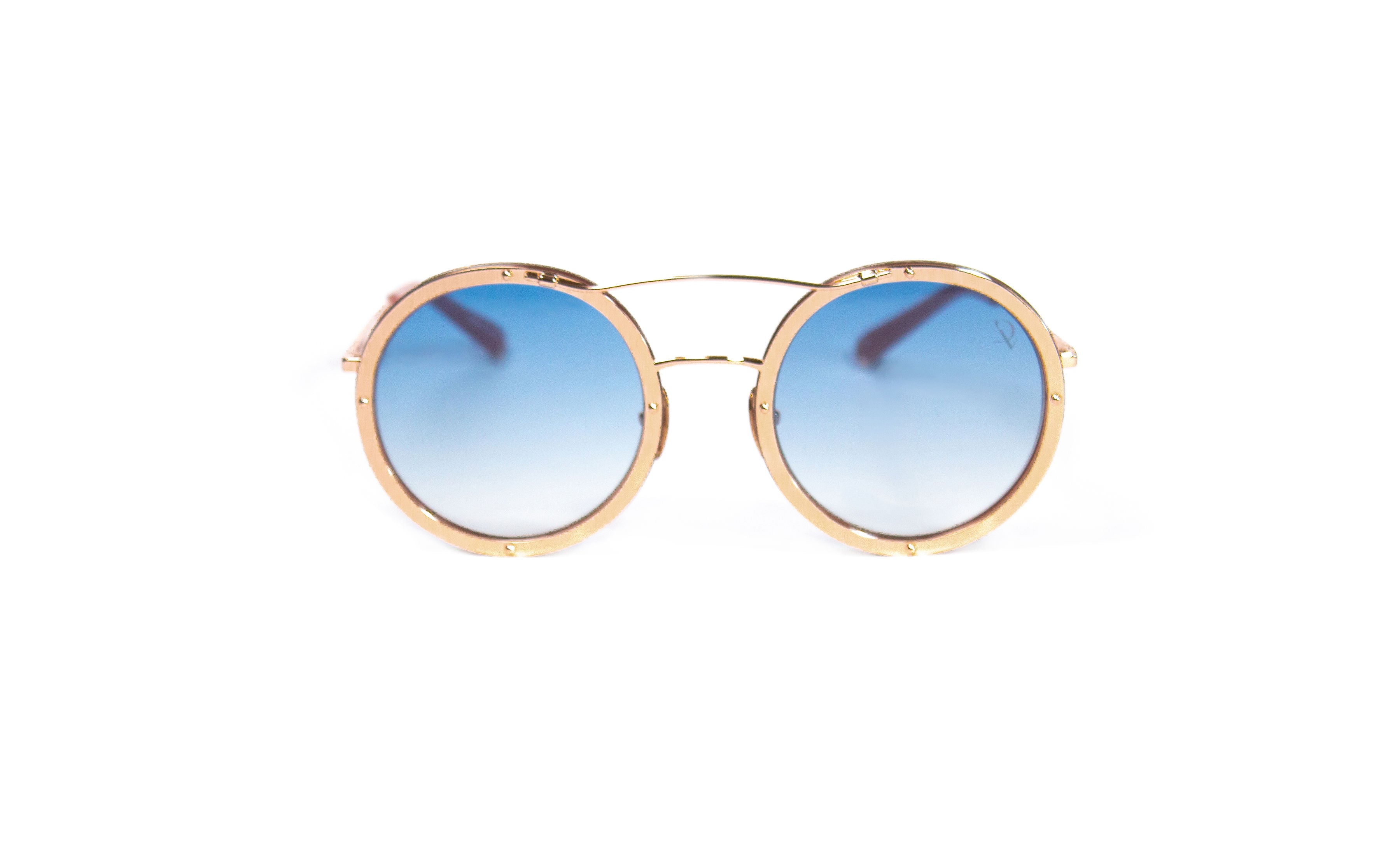 Diavi SOLITAIRE ROSE GOLD BLUE GRADIENT GOLD PLATED 18K 0