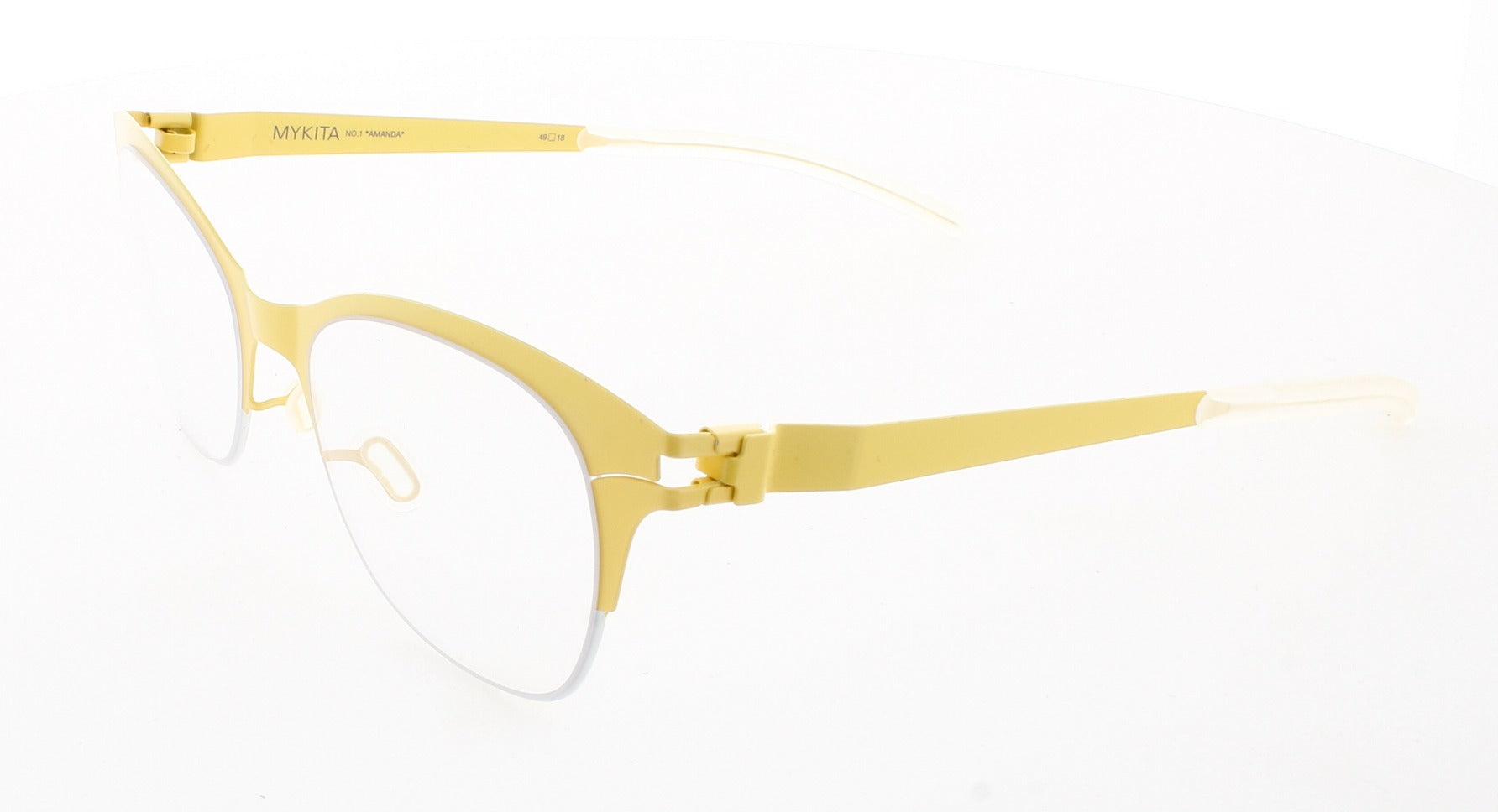 Mykita NO1-AMANDA-ZINC-WHITE 0mm