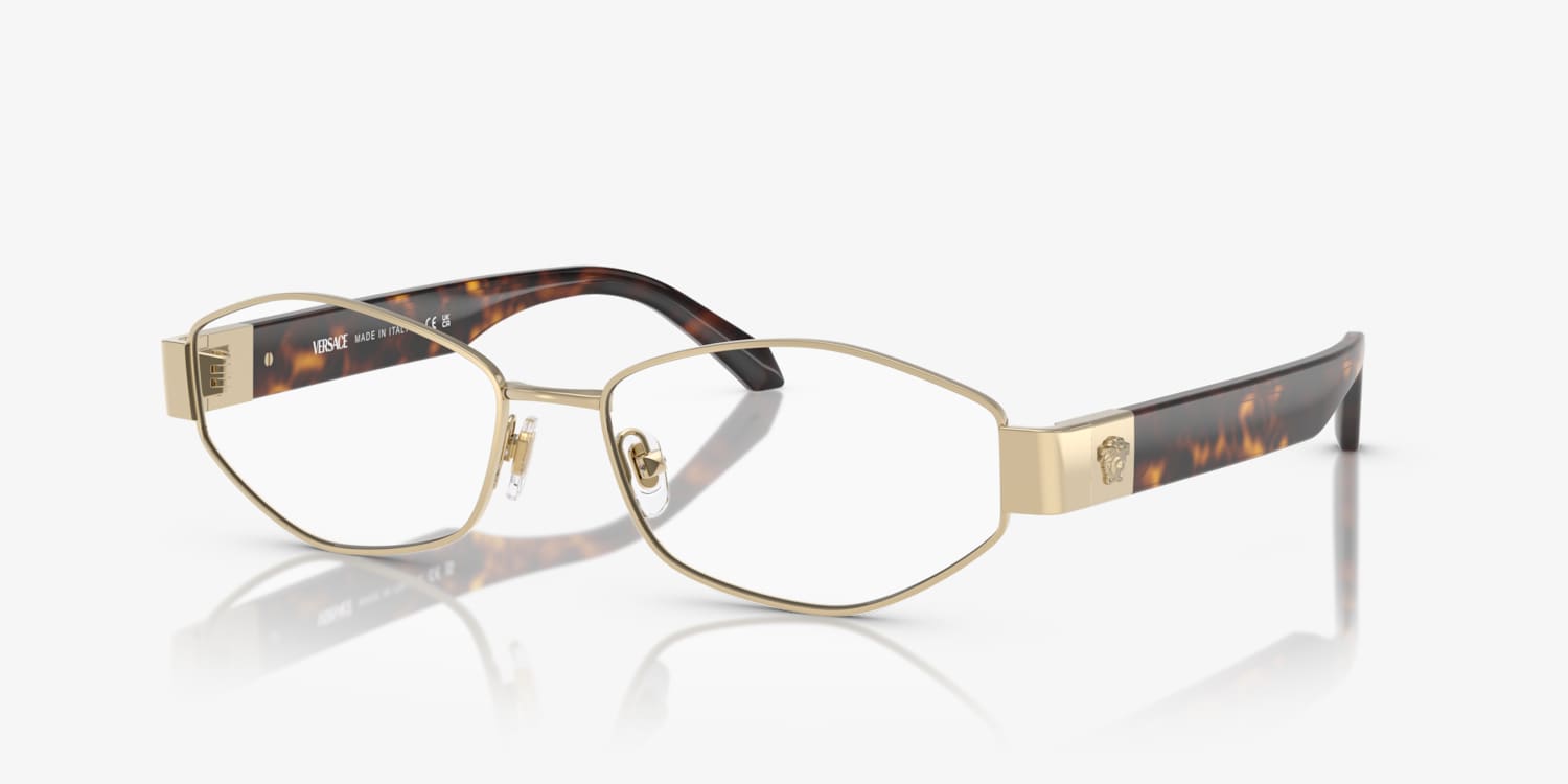 VERSACE 0VE1298-PALE GOLD-1252-53