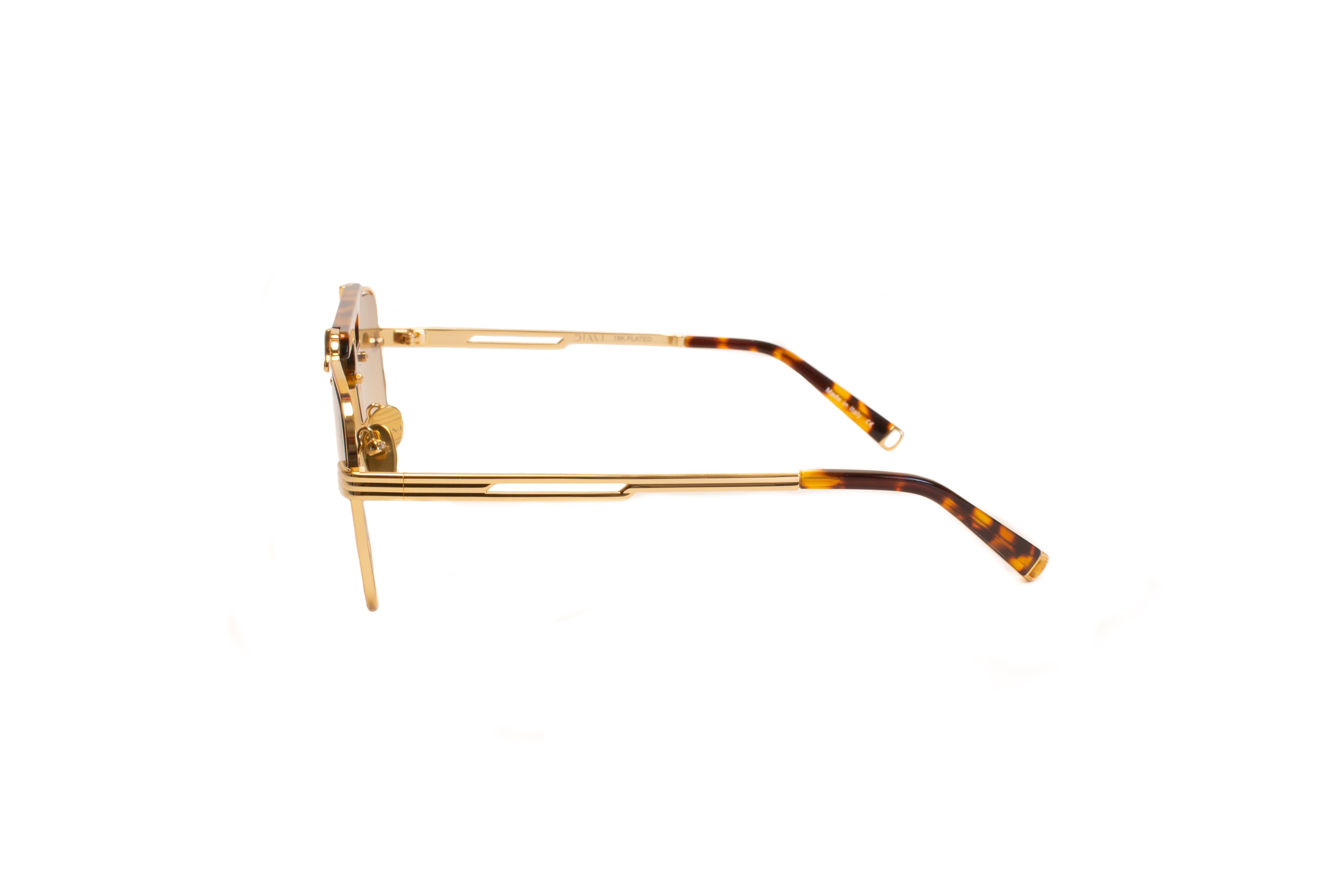 Diavi ASTOR GOLD TORT W/ BROWN GRADIENT GOLD PLATED 18K 0