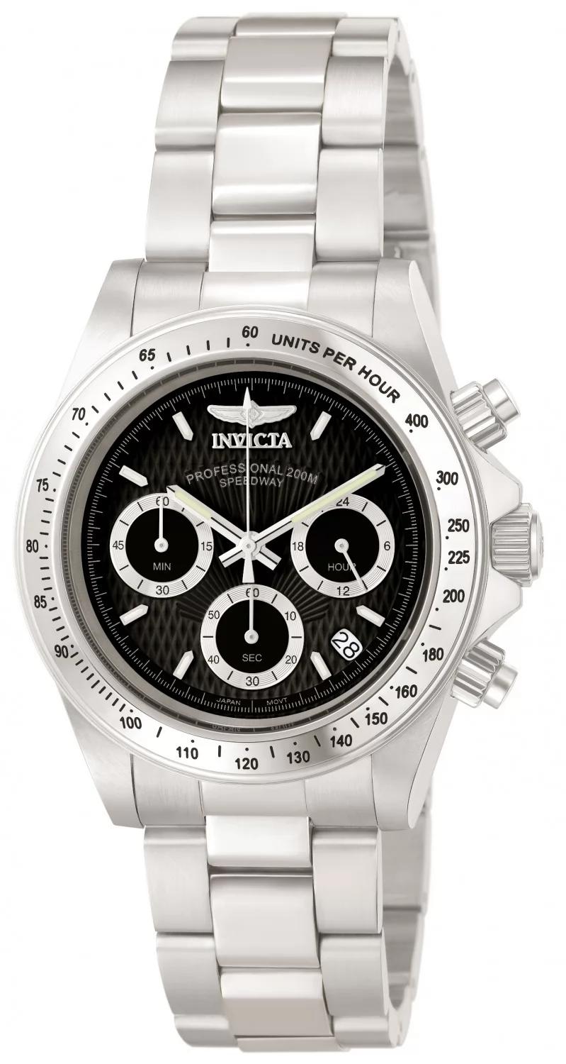 Invicta Men's 9223 Speedway Quartz Chronograph Black Dial Watch